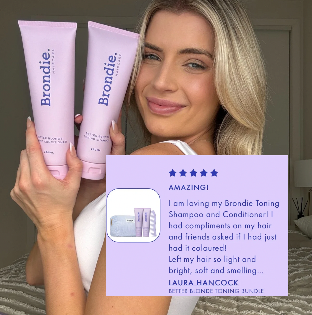 Toning Shampoo and Conditioner duo